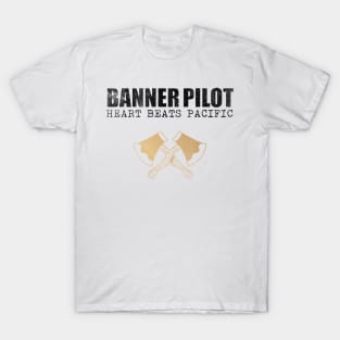 Banner Pilot Heart Beats Pacific T-Shirt